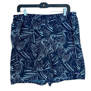 Patagonia Men’s Baggies Swim in Tropical Palm Navy & Aqua Blue - XL Extra Large